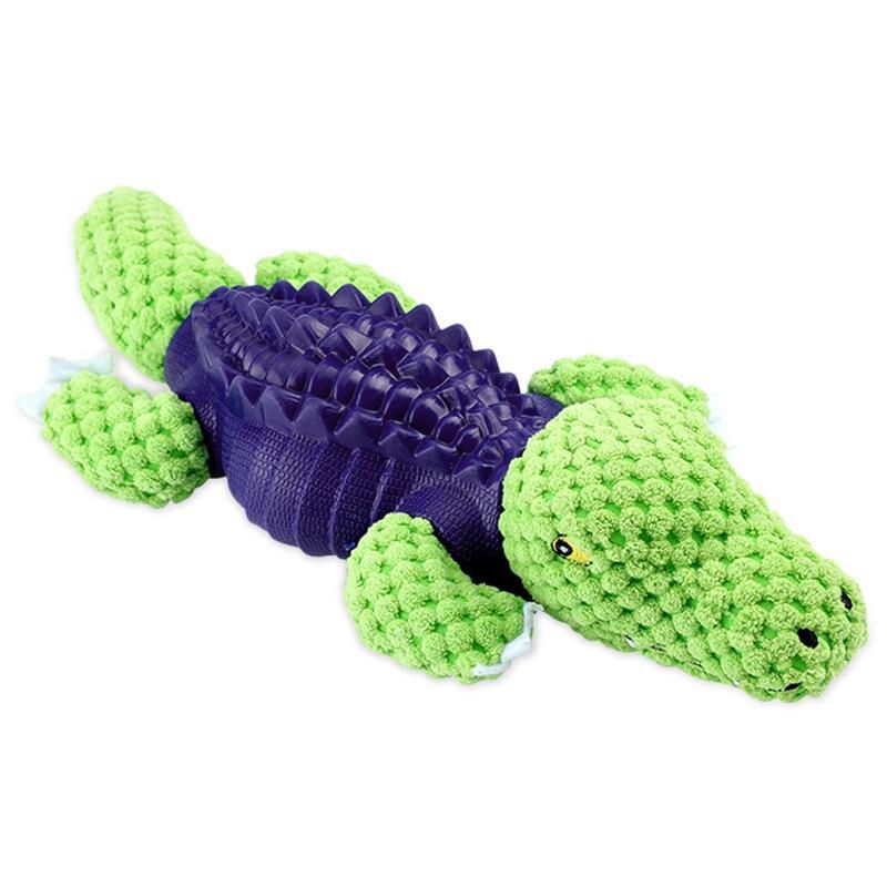 Bite-Resistant Molar Tooth Cleaning Rubber Sounding Toy