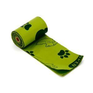 100% Home Compostable Dog Poo Bag, Eco Friendly, Natural, All From Plants, Corn Storch Bag, Waste Bag