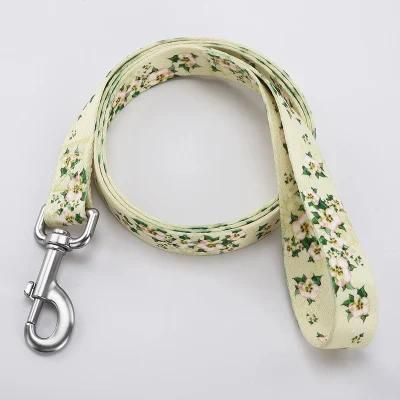 Customizable Pattern Sublimation Printing Dog Leash and Collars Sets