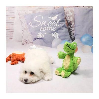 Wholesale Manufacturer Soft Squeaky Durable Plush Interactive Pet Chew Toy