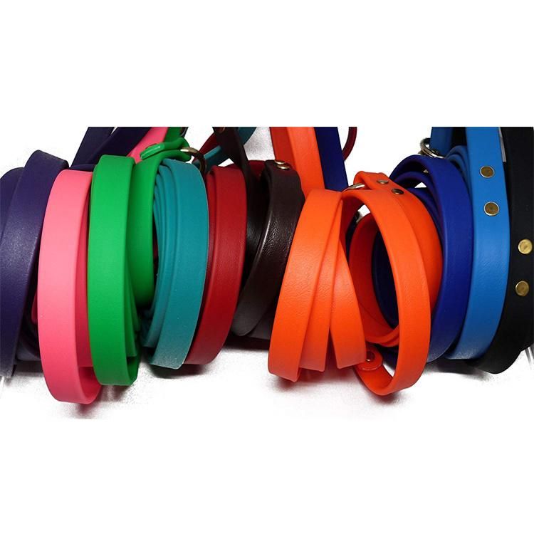 Adjustable Personalized Plastic Soft PVC Waterproof Neck Dog Collar for Pet