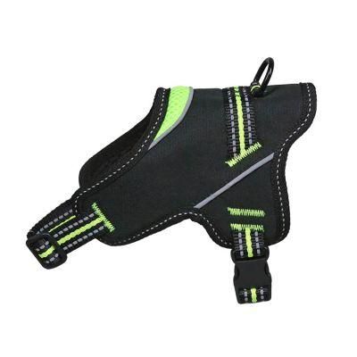 Breathable Manufacture Adjustable Breathable Polyester Classic Pet Dog Harness