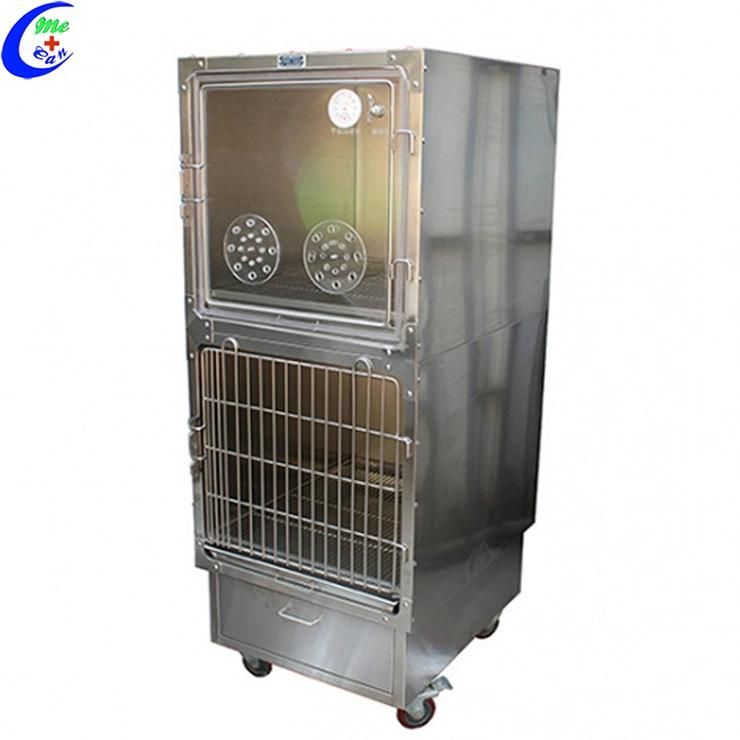 Veterinary Equipment Stainless Steel Oxygen Cage