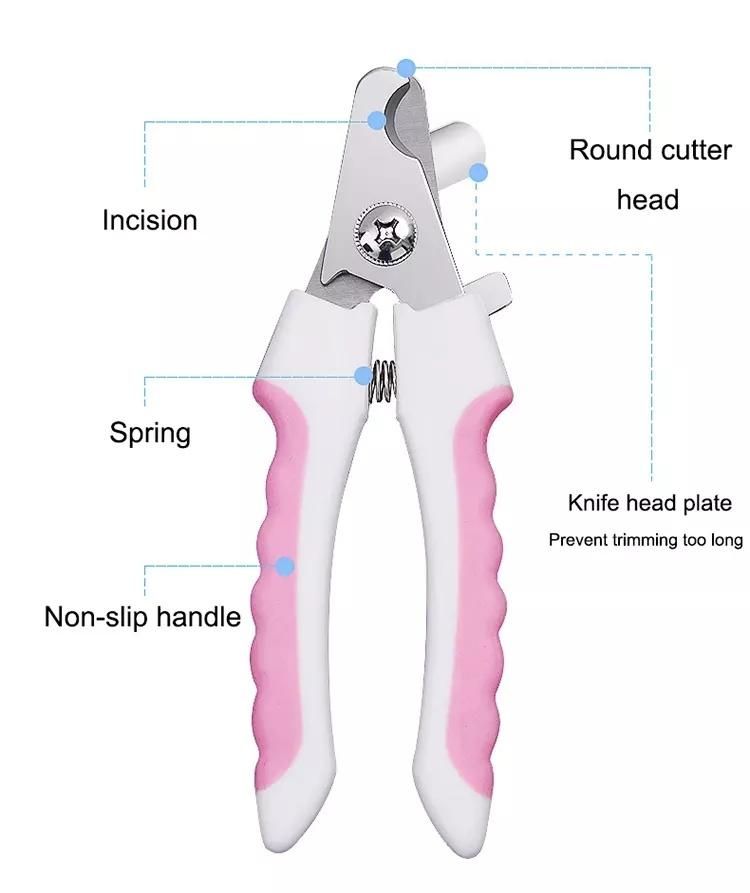 Pet Nail Clippers Cutter Scissors Set Stainless Steel Grooming Clippers Professional Dog Nail Clipper