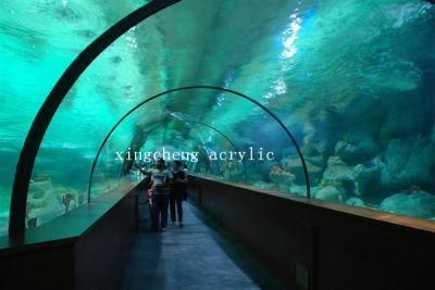 Acrylic/PMMA Tunnel for Aquarium and Oceanarium