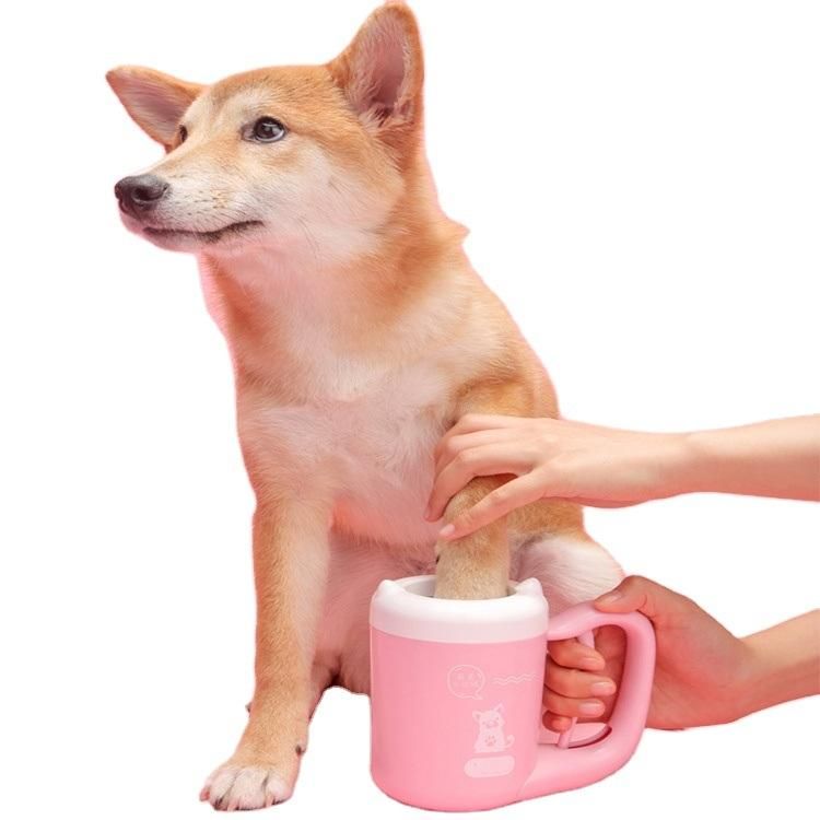 Summer Accessories Supplies Small and Large Dog Paw Washer 2 in 1 Pet Foot Washing Cup for Dogs Muddy Paw Cleaner