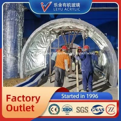 Underwater Acrylic Glass Tunnel Aquarium