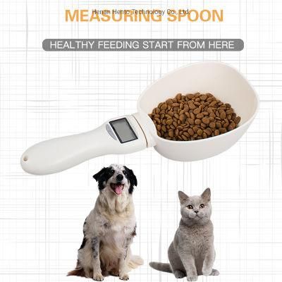 New Pet Electronic Grain Spoon Dog Food Cat Food Intelligent Weighing Measuring Shovel