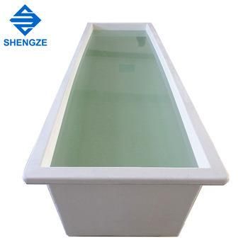 Factory Supply Fiberglass Aquariums Customized FRP Fish Pond