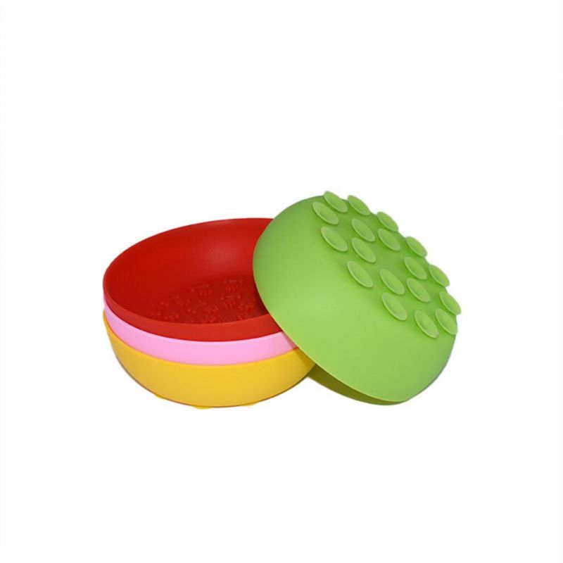 Food Grade Silicone Pet Bowl Colorful Cat Dog Bowls