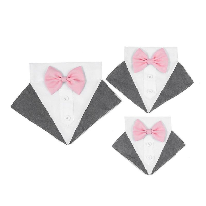 Hot Cute Adjustable Pet Accessories Tuxedo Bow Tie Dog Collars