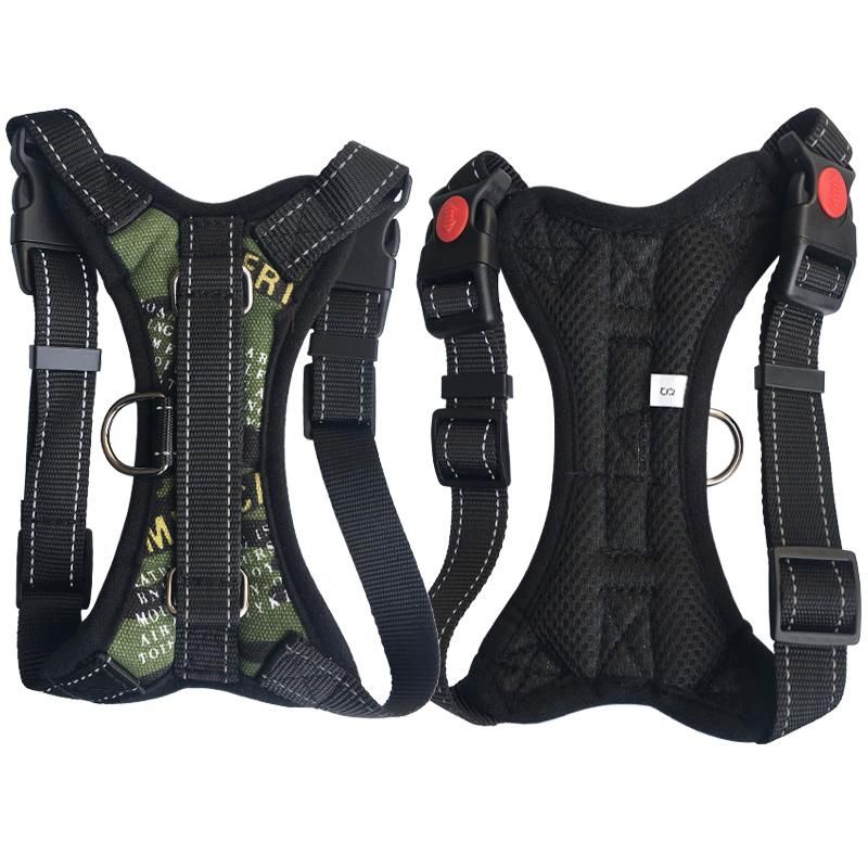 Nylon Heavy Duty Dog Pet Harness Adjustable Vest Pet Products