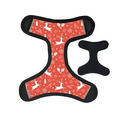 OEM Customize Adjustable Dog Harness Print All Seasons Eco-Friendly Pet Supplies/Breathable/Wholesale
