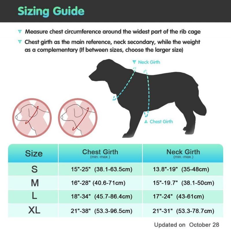 Easy to Wear & Adjust Reflective Dog Harness