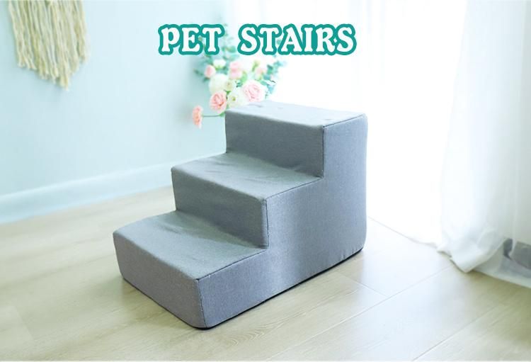 Detachable Multi-Purpose Stair Pet Stair 3 Steps Soft Removable Cover Ladder2 Buyers