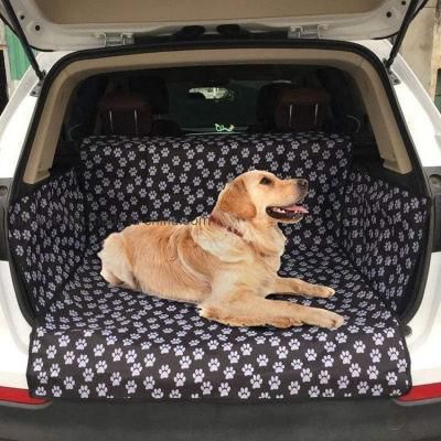 OEM Custom Washable Trunk Dog Cat Car Seat Protective Cover Waterproof Pet Dog Car Trunk Seat Cover for SUV