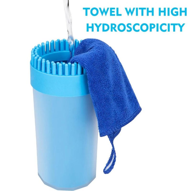 2-in-1 Dog Paw Washer Portable Pet Paw Cleaner Paw Washer