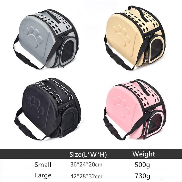 Breathable Pet Handbag Outdoor Travel Pet Dog Cat Carrier EVA Material Pet Product