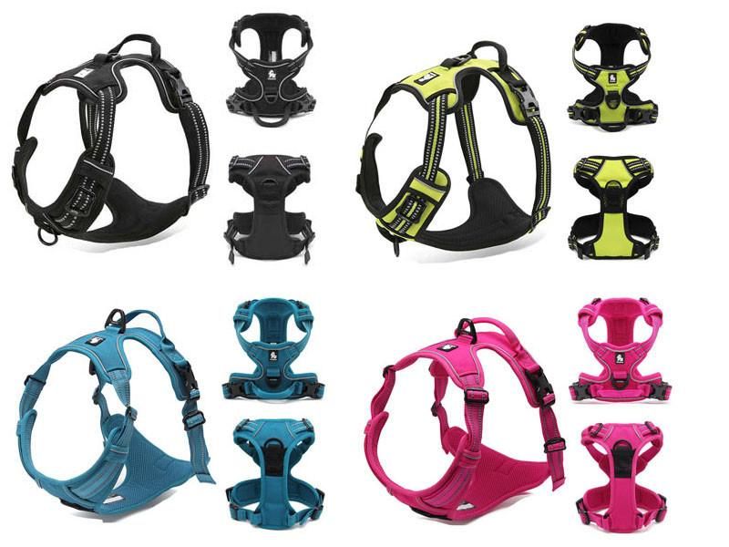 No Pull Dog Harness Adjustable Pet Dog Vest Reflective Outdoor Dogs Pet Harness