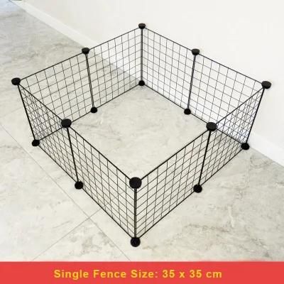 Assembly Small Pet Dog Puppy Cat Cage Fence