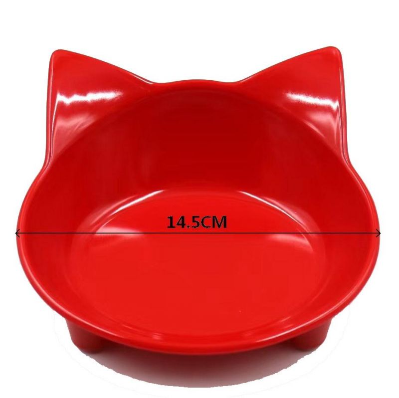 Cat Food Bowls Cat Feeding Bowls Cute Cat Shape Water Bowls Cat Dish