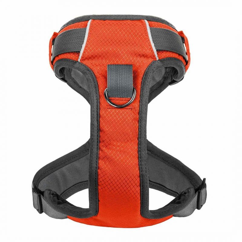 New Reflective Nylon Webbing Dog Harness Adjustable for Large Dogs