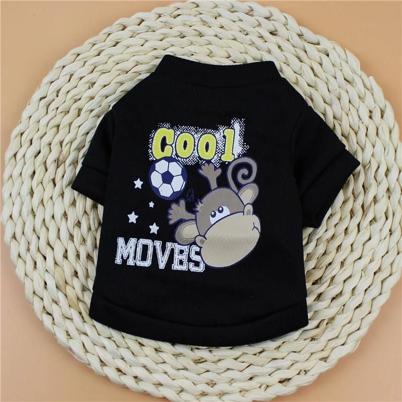 Spring and Winter Wholesale Dog Clothes Print Pet Cloth Cute Dog Cloth with Two Legs