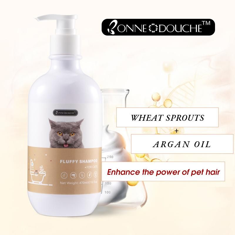 Cat Shower Gel Anti Lice Flea Moisturizing Pet Shampoo