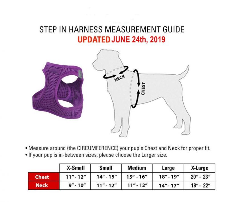No Pull, Step in Adjustable Dog Harness Breathable Mesh Dog Vest for Small Medium