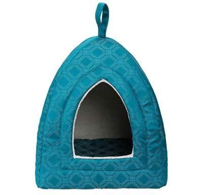 Yurt Self-Warming 2 in 1 Foldable Comfortable Triangle Pet Dog Bed Tent House Cat House