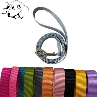 Manufacturer Custom Logo Pet Dog Leashes Custom Nylon Dog Leash