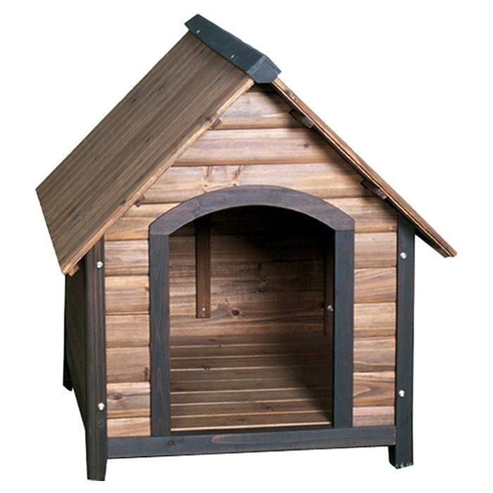 Bohn Hut Shaped Wooden Pet Dog House