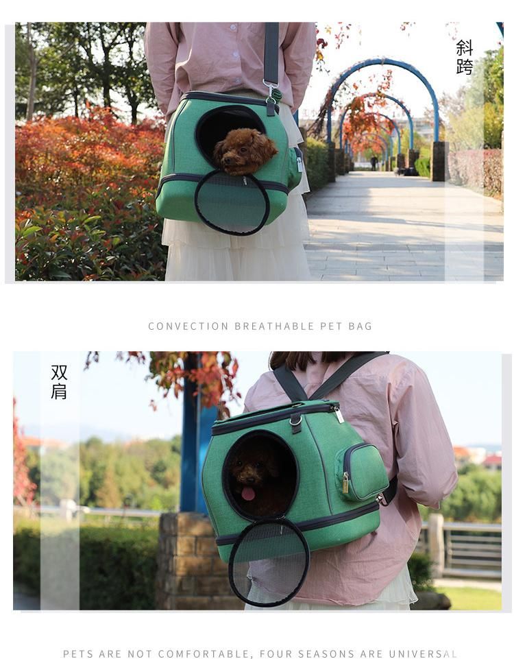 Breathable Design Pet Dog Cat Travel Walking Backpack Carrier Bag Pet Backpack