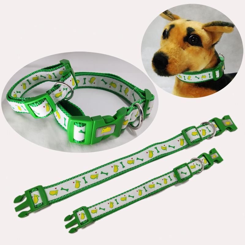 Luxury Sublimation Designer Ribbon Nylon Dog Training Collars