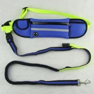 Chinese Manufacturer Fancy Reflective Dog Leashes with Fanny Packs