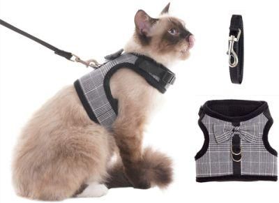 Cute Bow Knot Decorate Cat Harness