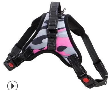 Manufacturer Wholesale Reflective Breathable Multi-Design Big Pet Dog Harness/Factory Price