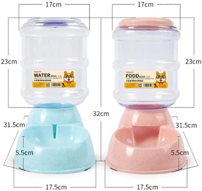 Simple Hot Selling Plastic Pet Bowl for Dog Feeder Dog Bowl Owners to Go out