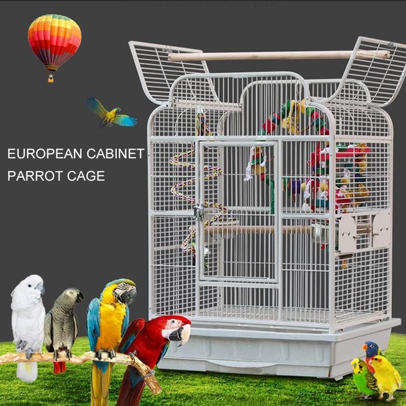 in Stock Customize OEM ODM Steel Metal Garden Decoration Luxury Bird Big Cages