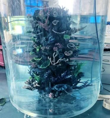 Customized Cylindrical Acrylic Aquarium Project Price