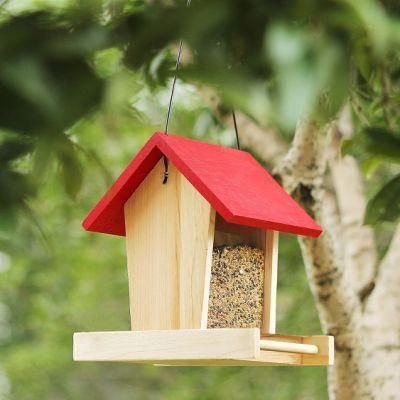 Best Selling Cheap Feeder Hanging Outdoor Decoration Wooden Bird House Online