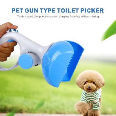 Portable and Practical Pet Gun Type Dog Poop Scooper