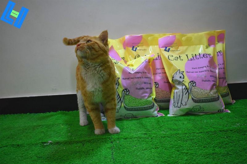 Cat Product: Strong Odor Control Active Carbon Tofu Cat Litter