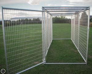 6ftx10FT Large Steel Welded Wire Mesh Dog Cage/Dog Kennel