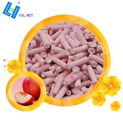 Good Quality Peach Tofu Cat Litter
