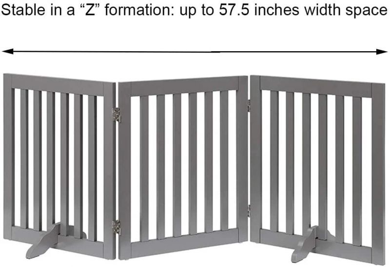 Cost Effective Wooden Freestanding Pet Gate and Pet Training of Other Pet Products