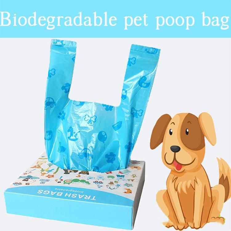 Degradable Flat Mouth Pet Cat Garbage Bag Diaper Bag