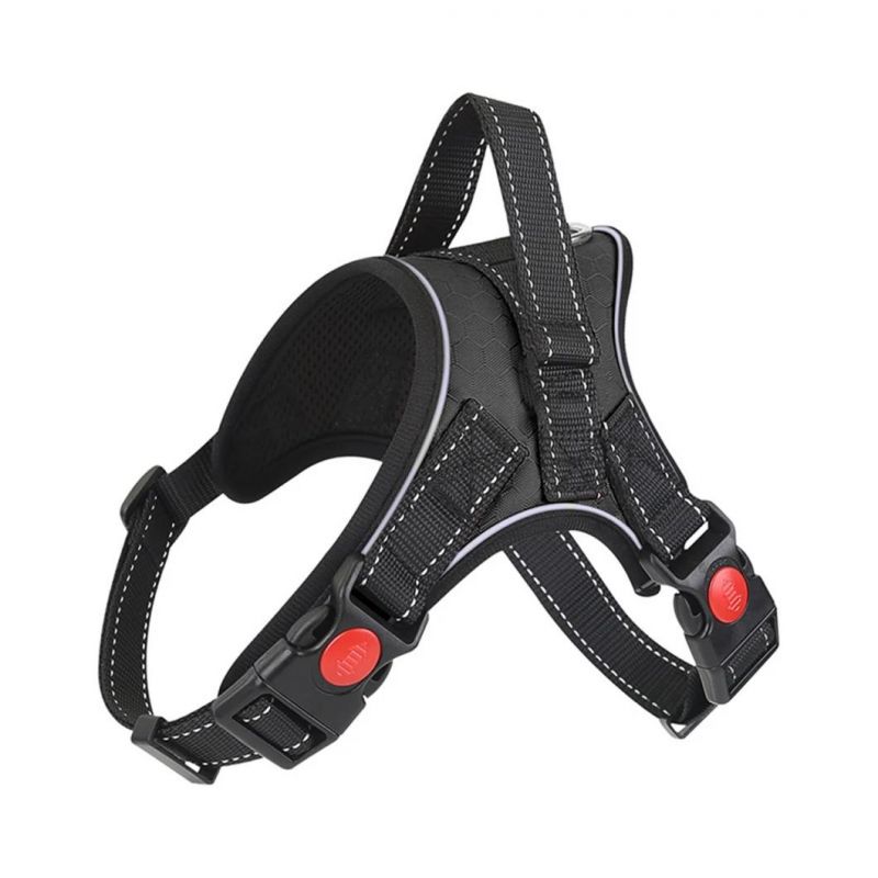 Dog Harness with Leash Pet Adjustable Reflective Vest Walking Lead