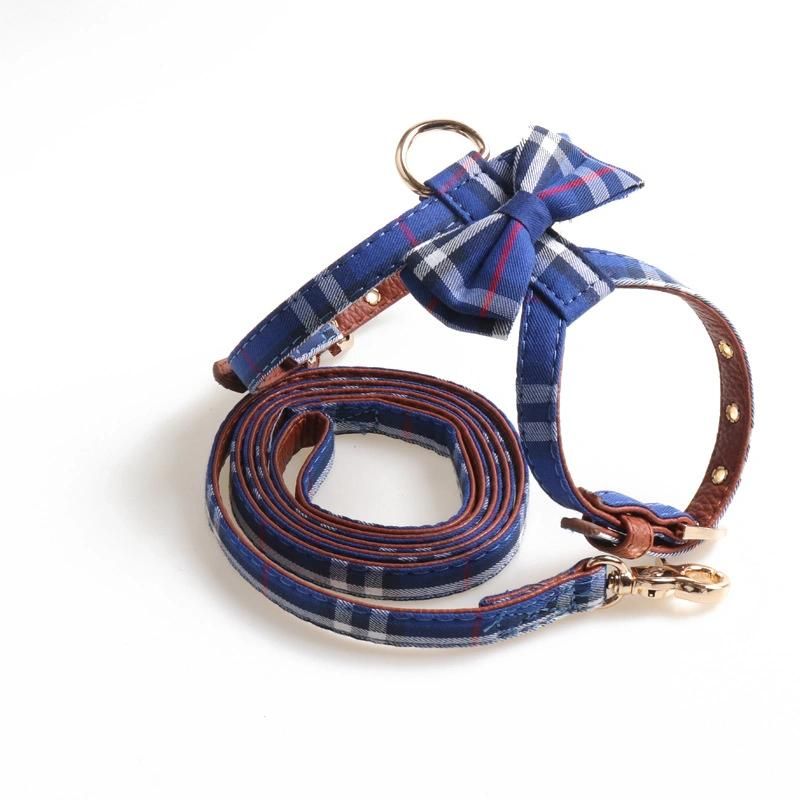 2022 Cat Dog Mesh Harness Vest Walking Lead Leash for Puppy Dogs Harness Set for Small Medium Pet