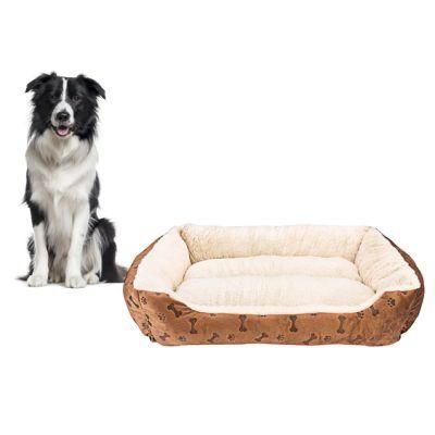 Easy Wash Dog Bed with Non -Skid and Non-Slippery Back